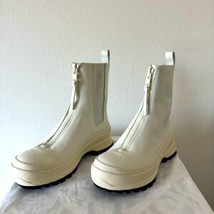 Jil Sander - Zipper Combat Boots - IT 41